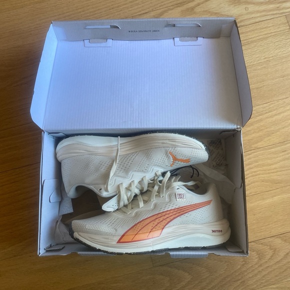 PUMA First Mile x Velocity 2 Warm White Bright Melon W 8 - Picture 4 of 4